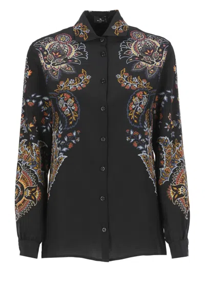 Etro Shirts In Black