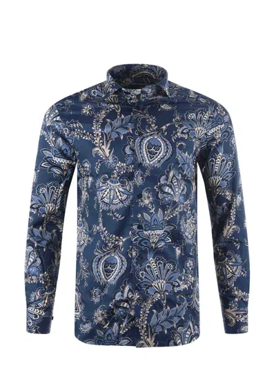 Etro Shirts In Blue