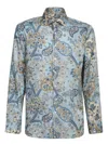 Etro Roma Celestial Pattern Shirt In Blue
