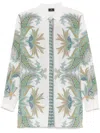 Etro Paisley Print Button-up Silk Shirt In Multi