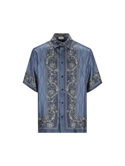 Etro Shirts In Blue