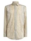Etro Paisley Print Long-sleeved Shirt In Multicolor