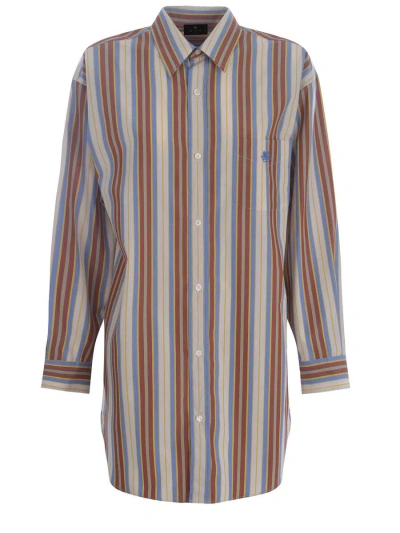 Etro Shirt In Multicolour