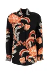 Etro Printed Silk Crêpe De Chine Blouse In Printed