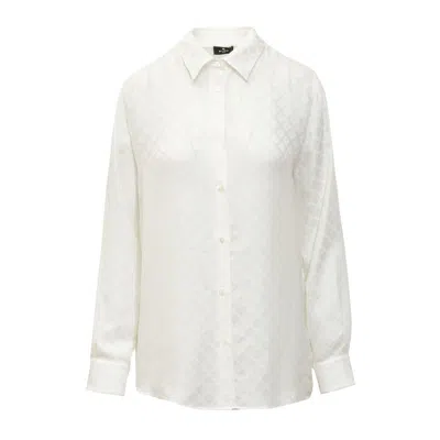 Etro Shirts Shirts Woman In White