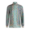 Etro Multi-coloured Silk Paisley Shirt In X0892
