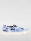 Etro Paisley-print Slip-on Trainers In Blue