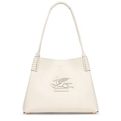 Etro Shopping Bag Libra Medium In White
