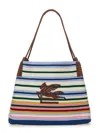 Etro Libra Medium Fabric Shopping Bag In Multi