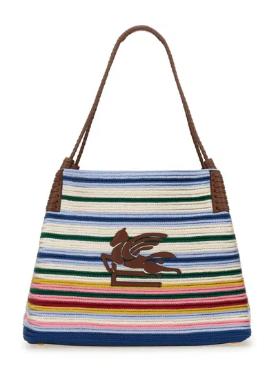 ETRO ETRO SHOPPING BAG "LIBRA" PAISLEY MEDIUM