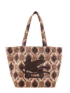 Etro Shopping Bag In Multicolor