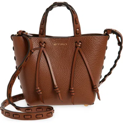 Etro Shopping Essential Leather Tote