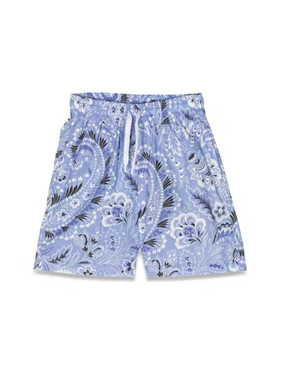 Etro Short In Blue