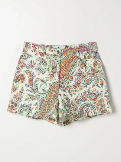 Etro Short  Kids Color Ivory