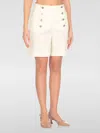 Etro High Waist Button Detailed Shorts With Pockets