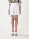 ETRO 短裤 ETRO 女士 颜色 白色,F34695001
