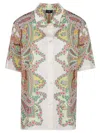 Etro Paisley Pattern Shirt With Floral Accents