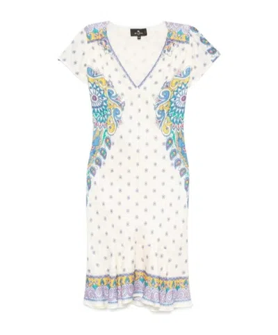 ETRO ETRO PAISLEY PRINTED MINI DRESS