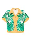 Etro Paisley Print Shirt In Yellow