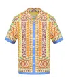 Etro Geometric-patterned Short-sleeve Shirt In Multi