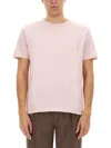 Etro Cotton Logo T-shirt In Pink