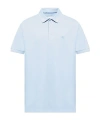 Etro Paisley Jacquard Polo Shirt In Blue