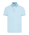 Etro Paisley Jacquard Polo Shirt In Blue