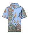 Etro Kids Shirt In Blue