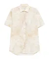 Etro Short-sleeved Shirt In White