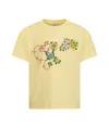 Etro Short-sleeved T-shirt In Yellow