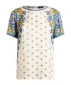 Etro All-over Print T-shirt In White
