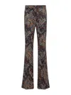 Etro Paisley-print Flared Trousers