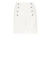 Etro Shorts With Pegaso Buttons In Beige