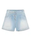 Etro Denim Shorts In Blue