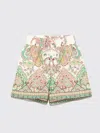 Etro Paisley-print Shorts In Multi