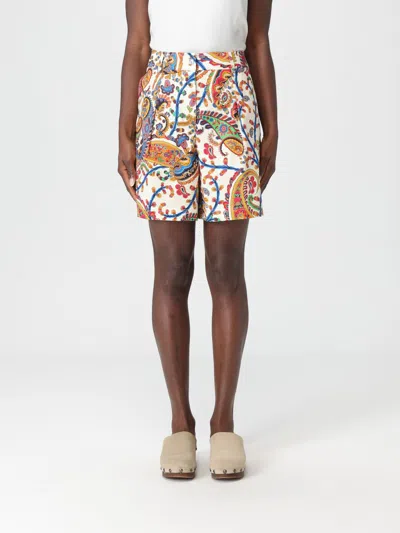 ETRO ETRO COTTON PAISLEY SHORTS,439856001