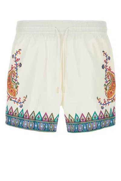 Etro Shorts In White