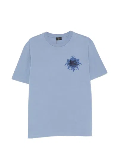 Etro Short-sleeves T-shirt In Blue