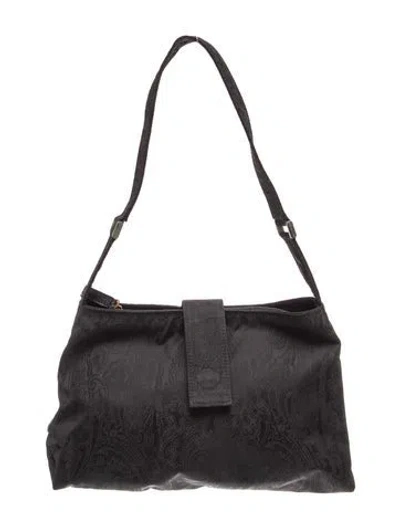 Pre-owned Etro Shoulder Bag In Black