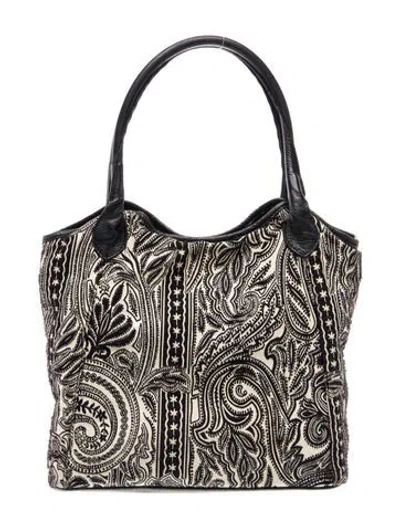 Pre-owned Etro Shoulder Bag In Black