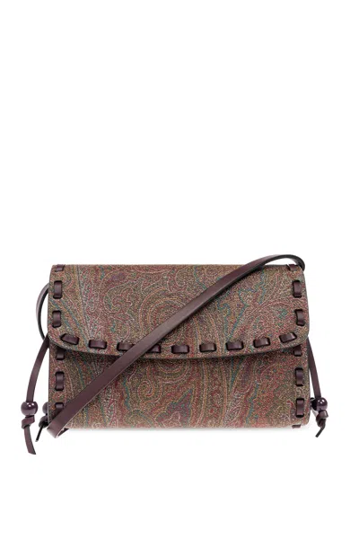 Etro Shoulder Bag In Brown