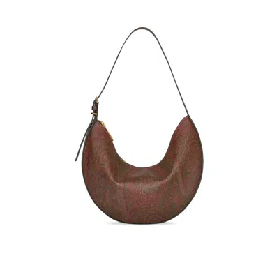 Etro Shoulder Bag In Brown