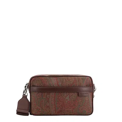 Etro Shoulder Bag In Brown