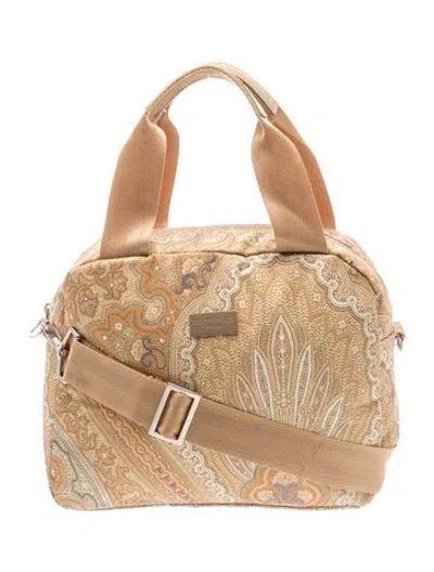 Pre-owned Etro Shoulder Bag In Brown