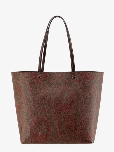 Etro Shoulder Bag In Brown