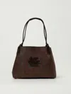 Etro Shoulder Bag  Woman Color Brown In Brown