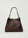 Etro Shopping Bag "libra" In Brown