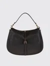 Etro Crossbody Pony Xl Tumbled Leather In Black