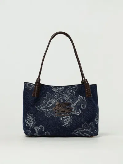 Etro Shoulder Bag  Woman Color Denim