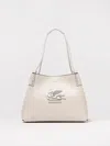 Etro Small Libra Shoulder Bag In White